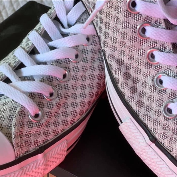 NIB Chucks CTAS Madison W11 Silver Polka Dots - Picture 2 of 3